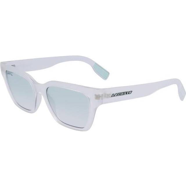 Lacoste Blue Rectangular Ladies Sunglasses L6002S 970 53 (Dimension: 6.0000x5.0000x4.0000 inches)