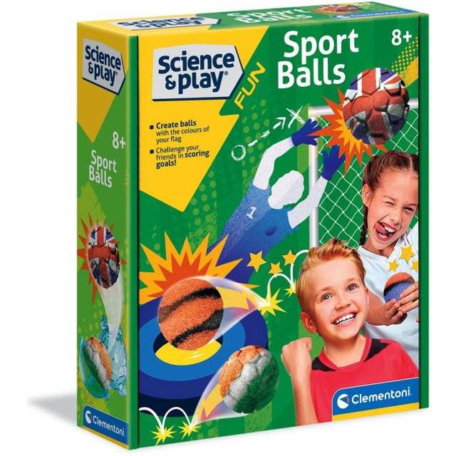 Clementoni Science & Play Bouncy Sports Balls Play Set