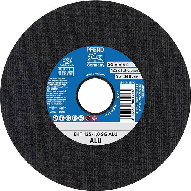 Pferd Cut-off Wheel EHT 115-1,0 SG Aluminium- you get 25