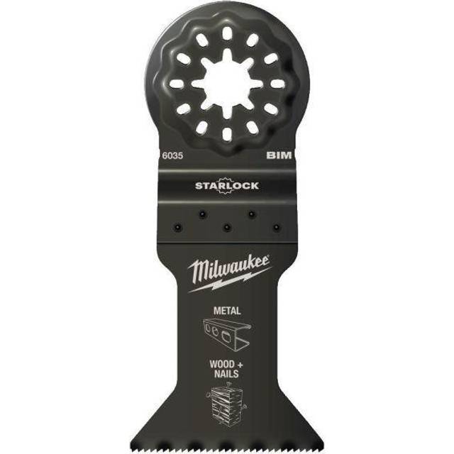 Milwaukee Bi-Metal Starlock Oscillating Multi Tool Plunge Saw Blade 43mm Pack of 1