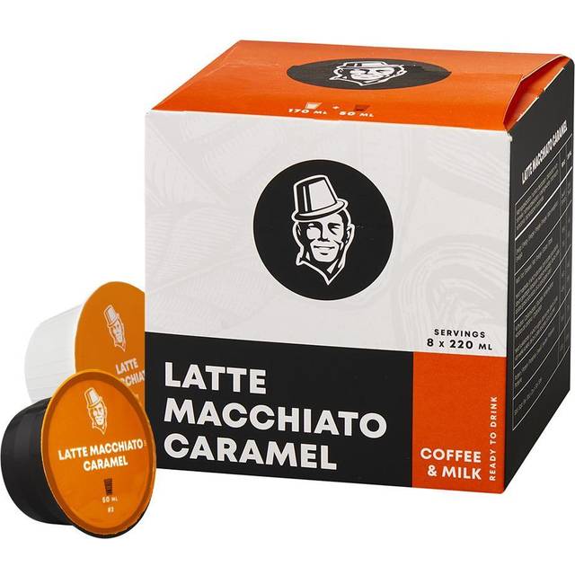 Latte Macchiato Caramel - Everyday Coffee - 16 pods for Dolce Gusto