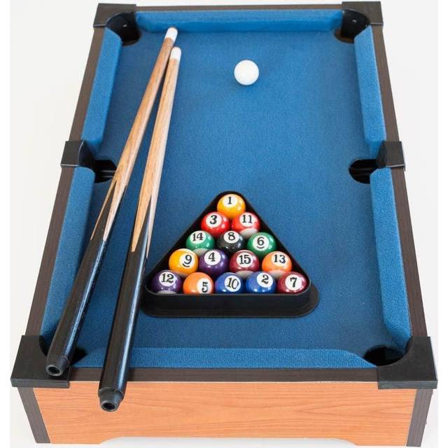 #winning Mini Table Top Pool - Blue - 9.50 x 52 x 32.50cm