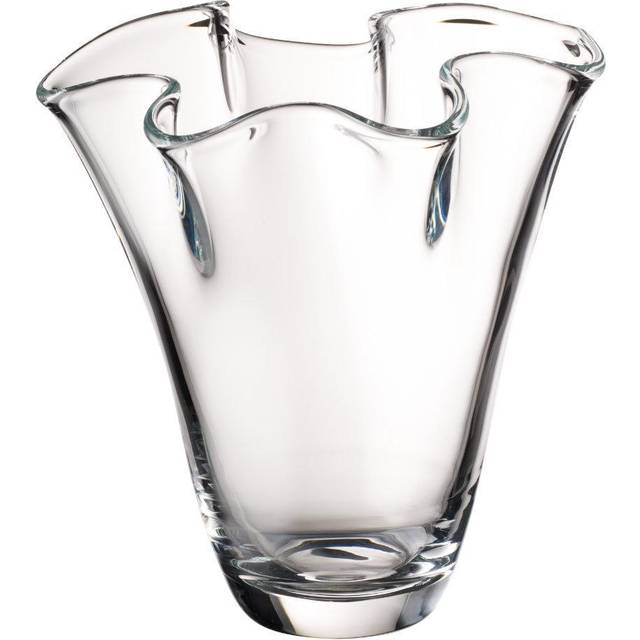 Villeroy och Boch – SigNature Blossom vas No 2, kristallvas för blommor, perfekt för tulpaner eller enskilda blommor, lämplig som dekoration, stabil, 25 cm