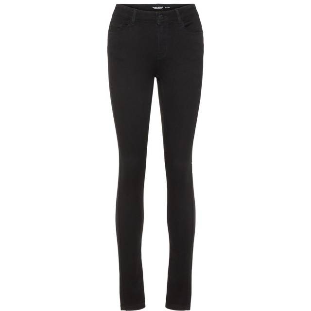 Vmseven Medelhög Midja Slim Fit Jeans - Liath - L/34