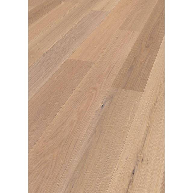 SAGA PARKETT PARKETT 1-STAV ELEGANT EK COCO BORST VIT MATTLACK 14MM 2,38M2
