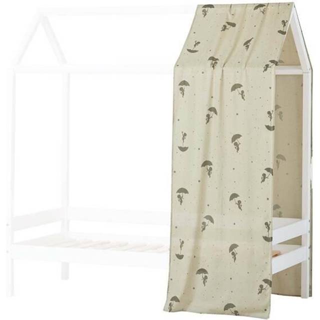 Hoppekids Ole Lukoie Sänggardin 70x160, Gul