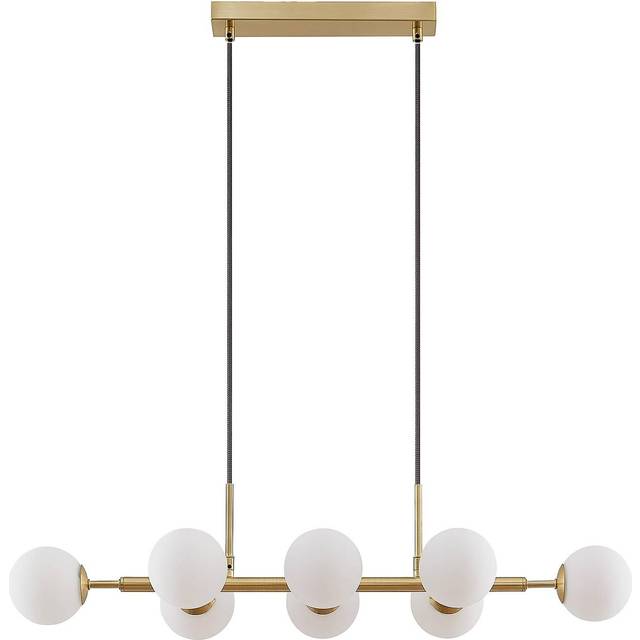 Lindby - Kiamo 8 Pendant Amber