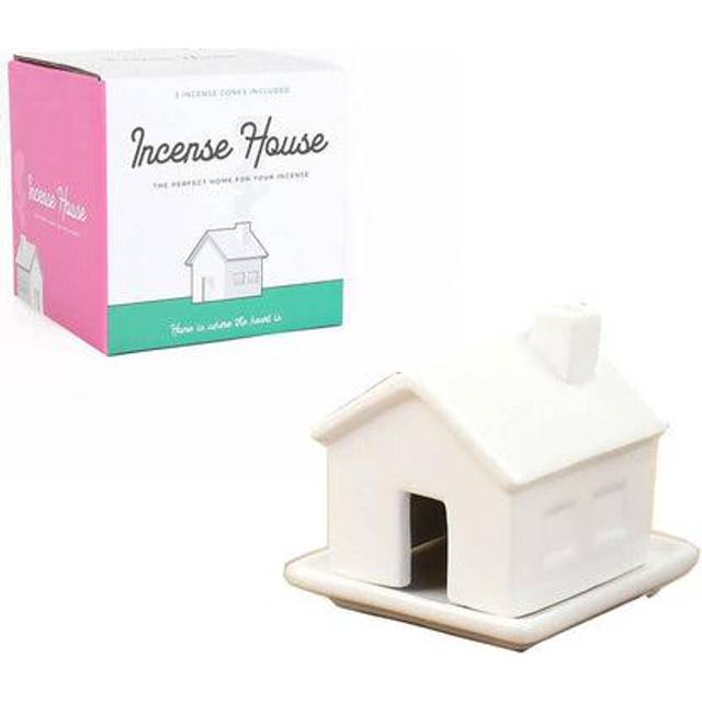 Gift Republic Incense House Shaped Sandlewood Fragrance Burner Gift Set