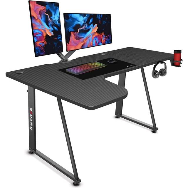 Huzaro 7.7 Gaming Desk Black, 1600x600x750mm