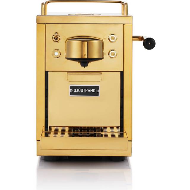 Sjöstrand Coffee Concept - Espresso Capsule Machine / Mässing - Kaffemaskiner och kaffebryggare - Guld