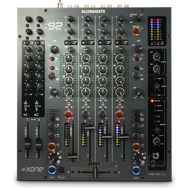 Allen & Heath Xone:92 MK2 6 Channel Club & DJ Mixer