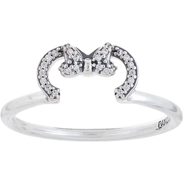 Pandora Silver Cz Disney Ring