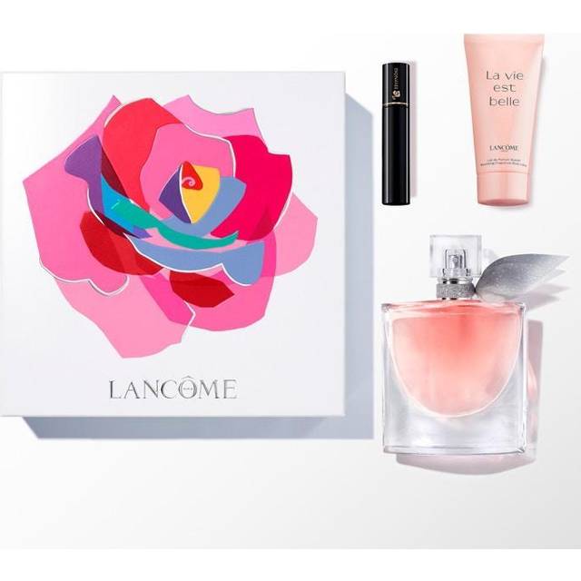 Lancome La Vie Est Belle Gift Set 50ml EDP + 50ml Body Lotion + 2ml Mascara (50ml)