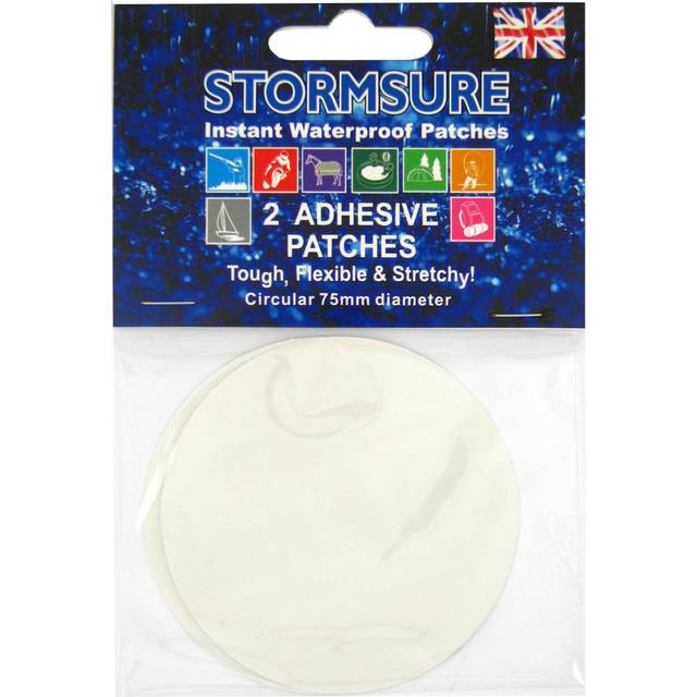 Stormsure reparationslapp med lim 75 mm 2 st/pkt