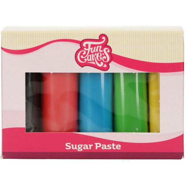 Essential Colours Sugarpaste Multipack 5 x 100g - Blue