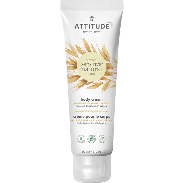 Attitude Sensitive Skin Care Body Cream Argan Oil 8 fl oz
