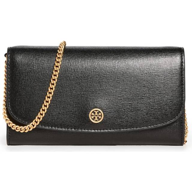 Tory Burch Robinson Saffiano Chain Wallet