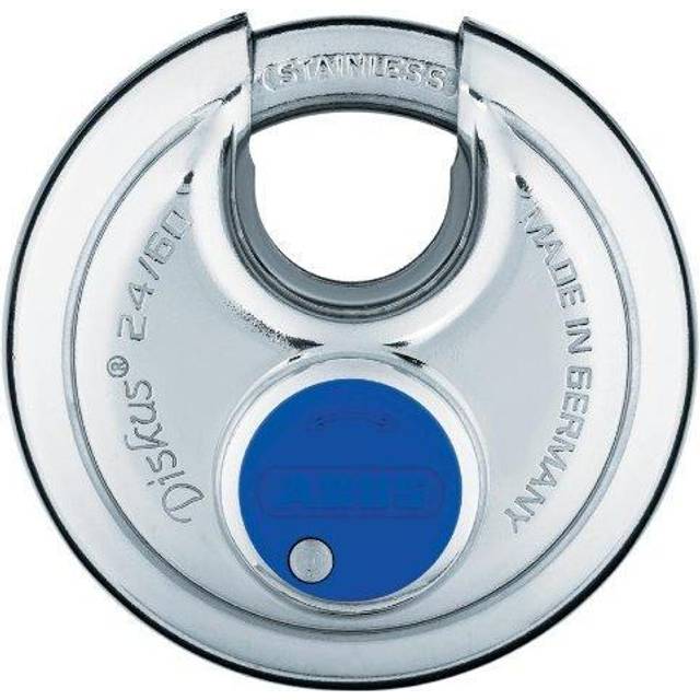 ABUS 24/60 Diskus Stainless Steel Padlock Keyed Alike