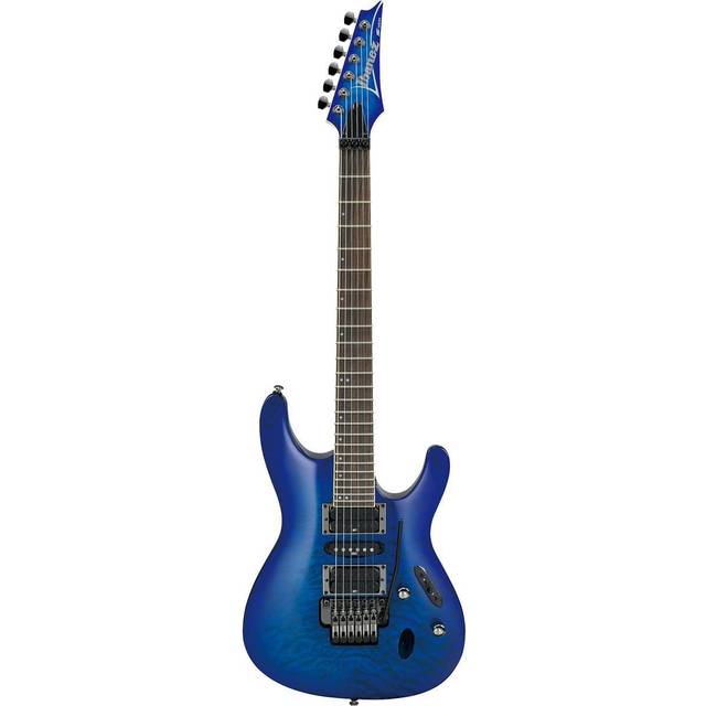 Ibanez S Standard 6-String Electric Guitar (Right-Handed, Dragon Eye Burst) in Brown