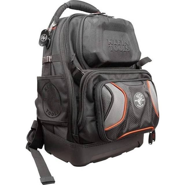 Backpack Tool Bag, 48 Pockets for Hand Tools, Great Electrician Heavy Duty Tool Backpack Klein Tools 55485