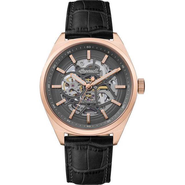 Ingersoll 1892 The Vert Automatic I14302 - Herr - 43 mm - Analogt - Automatiskt - Mineralglas - Silver (22 mm)