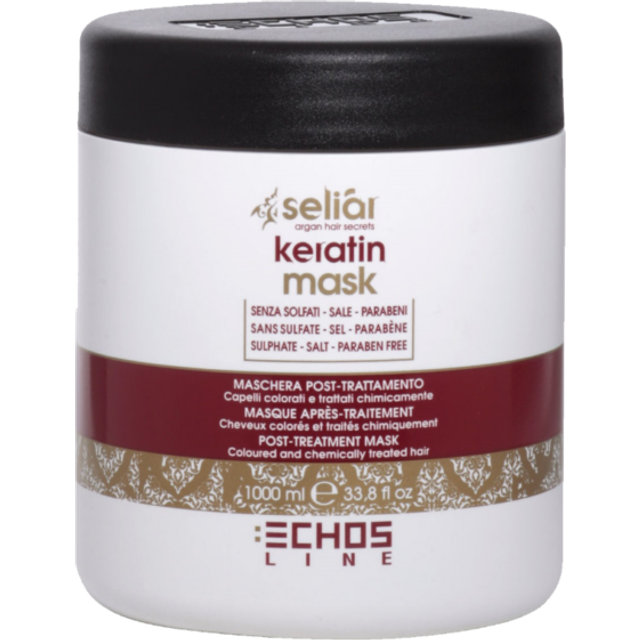 Echosline Keratin Mask udglattende effekt 1000ml