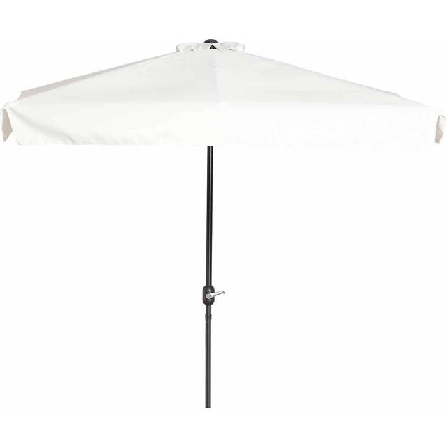 Outsunny Umbrella 84D-008V01CW Metal, Polyester Cream White
