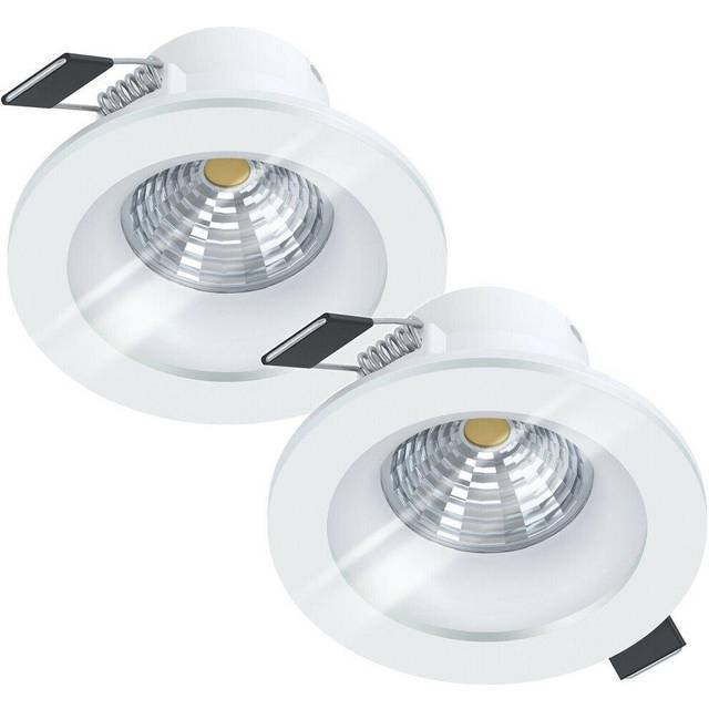 2 PACK Wall / Ceiling Flush Downlight White Recessed Spotlight 6W LED