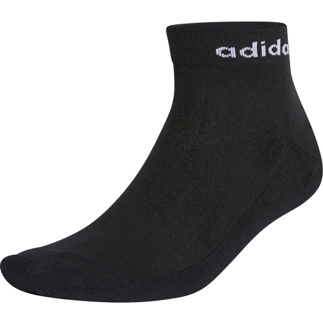 adidas Sport Performance - Ankelstrumpor Half-cushioned Ankle Socks 3-pack - Svart