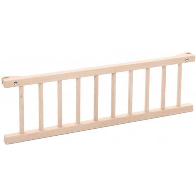 Babybay - Babybay - Guardrail - Sängskydd - Maxi - Natural Untreated - L94 x W27,5 x H6 cm