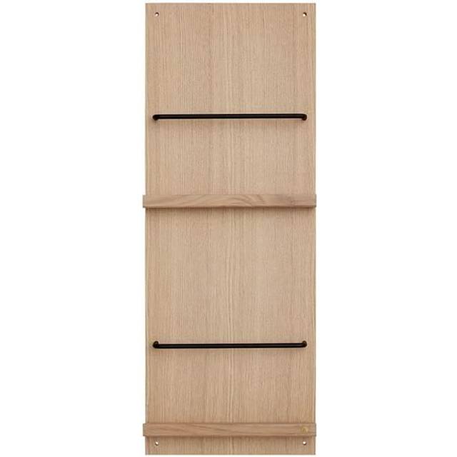 Andersen Furniture - A-Magazine Gallery 2 Magazine Holder - eiche, schwarz/BxHxT 30x80x5.3cm - black (5.3 x 80.0 x 30.0cm)