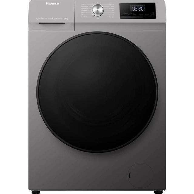 Hisense 3 Series WDQA8014EVJMT 8Kg / 5Kg Washer Dryer with 1400 rpm - Titanium - D Rated [Wash&Dry], A Rated [Wash Only]