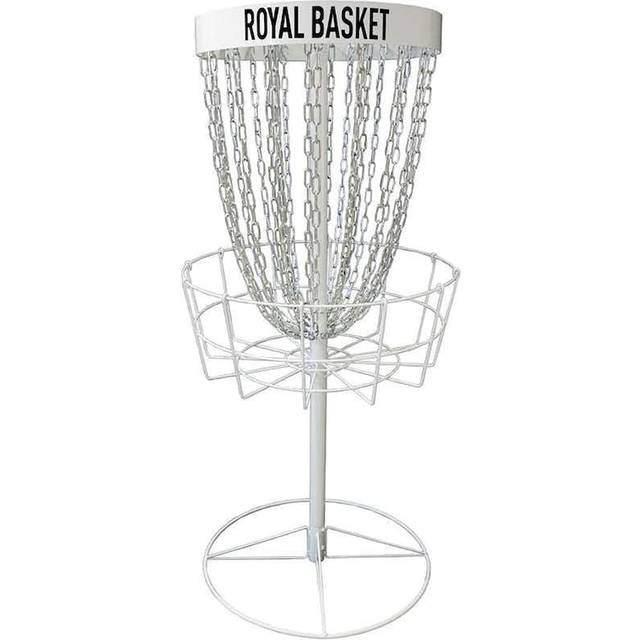 Viking Discs Viking Discs Royal Basket Disc Golf Basket Discgolf White - One Size