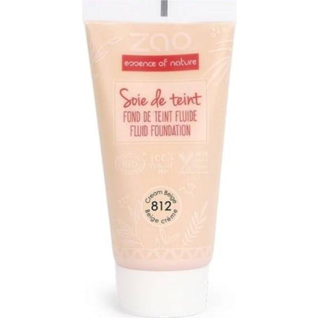 ZAO Zao Fluid Foundation Refill, 30 ml, 812 Cream Beige