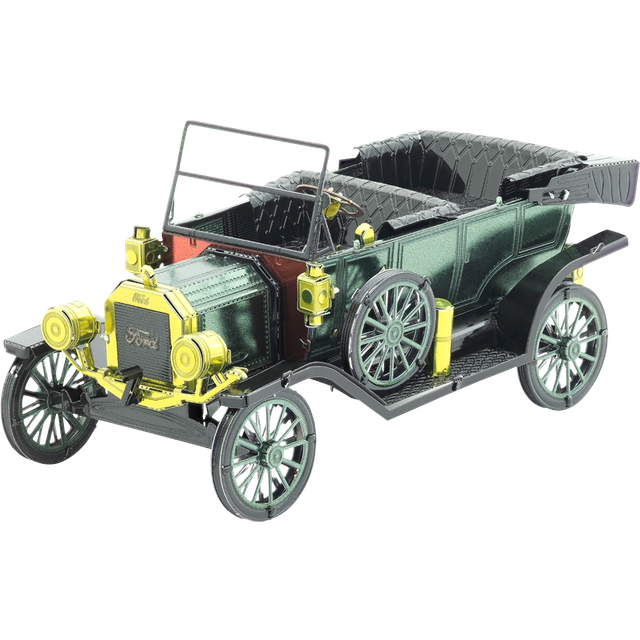 Model Kit 1910 Ford Model T Green (Moderate Difficulty) Steel Model by Metal Earth