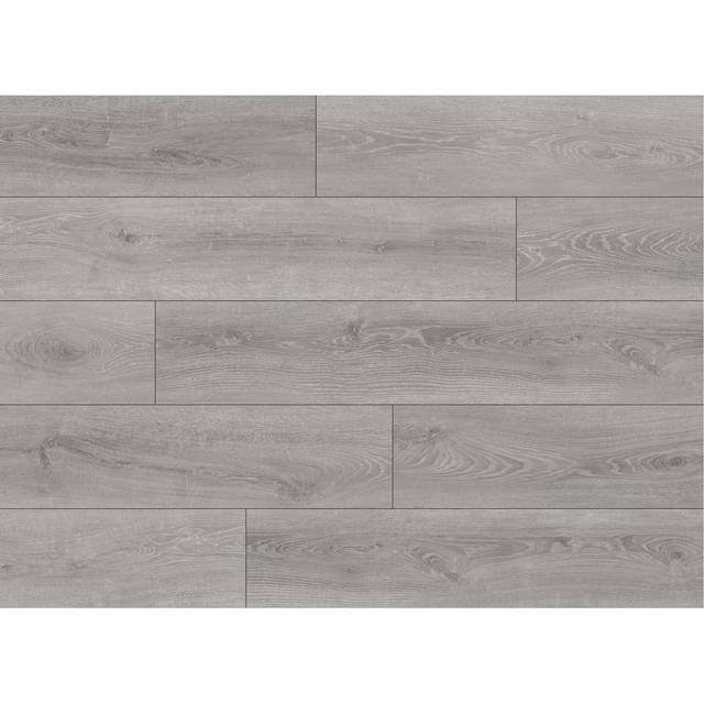 Kraus Rigid Core Luxury Vinyl Tile 2.2m2, 10 Pack - Rydal Grey, Grey