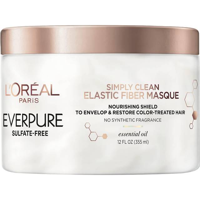 L'Oréal, Simply Clean Elastic Fiber Mask, 12 fl oz (355 ml)