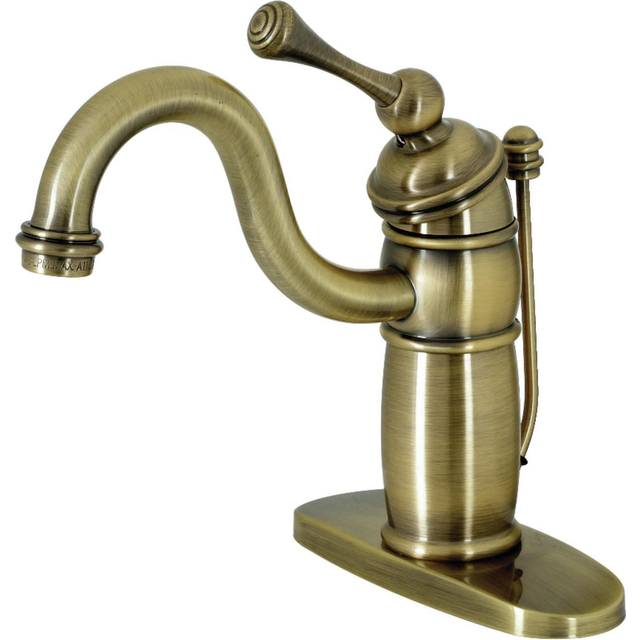 Kingston Brass KB1403BL Victorian Mono Block Bathroom Faucet  Antique
