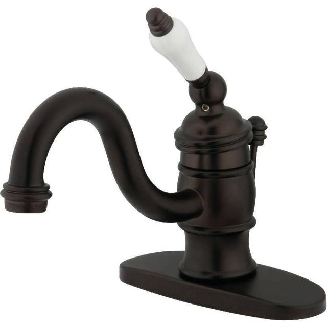 "Kingston Brass KB3405PL Victorian 4"""" Centerset Single Handle Bathroom"