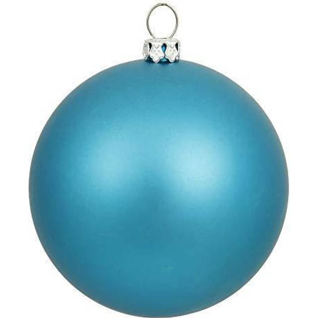 "Vickerman 12"""" Turquoise Matte Ball UV Drilled Cap - N593012DMV"