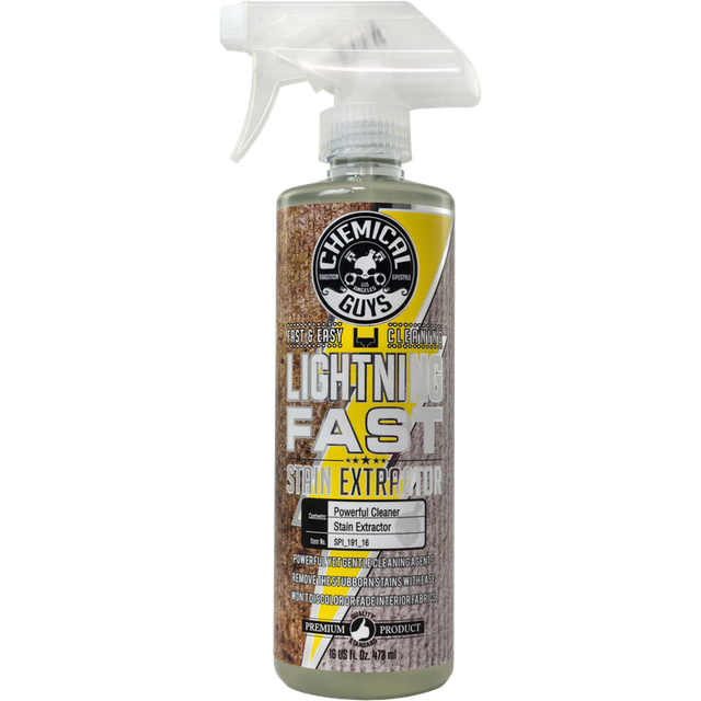 Chemical guys lightning fast stain extractor for fabric - powerful yet gentle