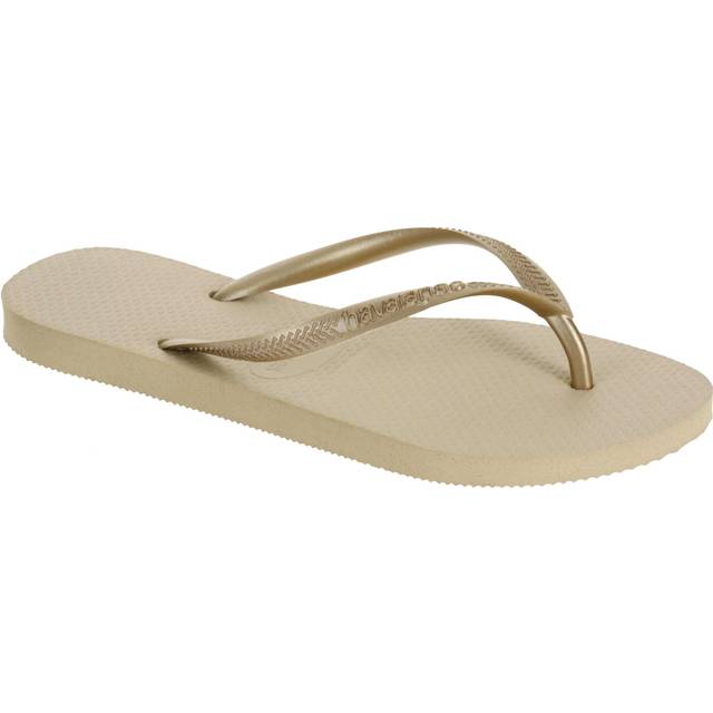 Women's Flip-flops Slim Beige