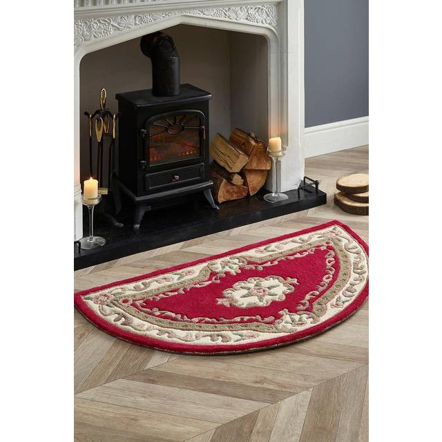 Origins Shensi Rug Wine 67 x 127cm Half Moon, Red