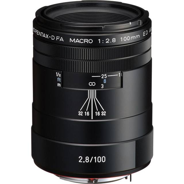 Pentax HD DFA 100mm f/2.8 Macro ED AW black