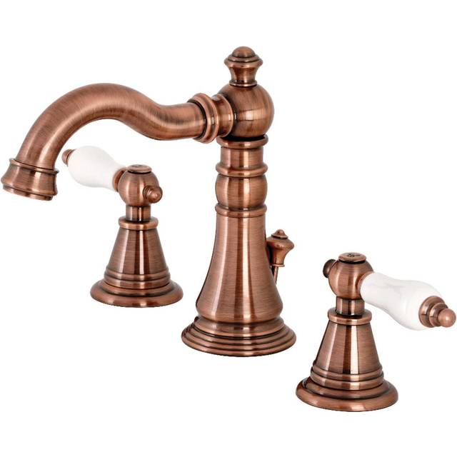 Fauceture FSC197PLAC English Classic Widespread Bathroom Faucet  Antiq