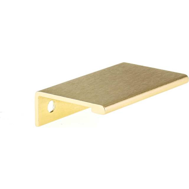 Richelieu Hardware BP989850166 Lincoln Collection 2inch 50 mm CentertoCenter Satin Gold Modern Cabinet and Drawer Edge Pull