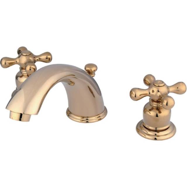 Kingston Brass KB962AX Victorian Widespread Bathroom Faucet  Polished