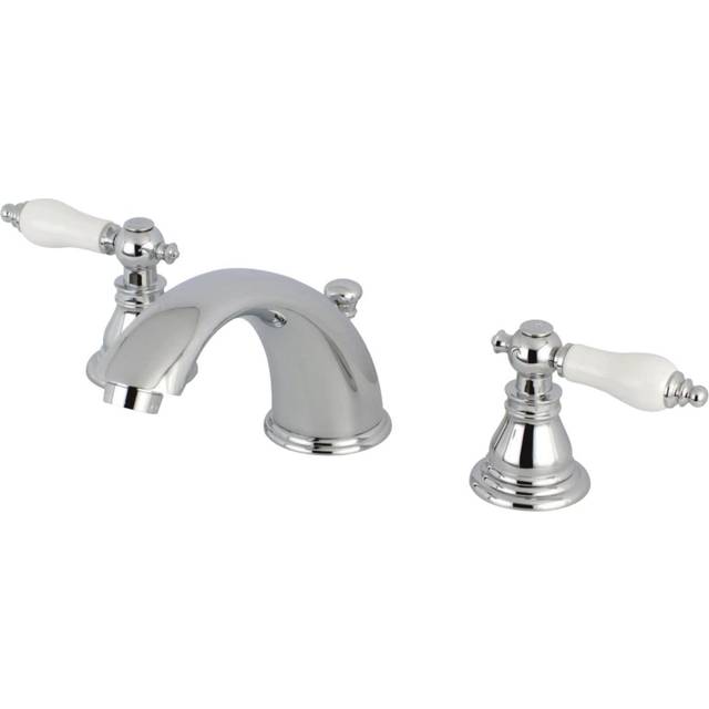 Kingston Brass KB961APL Widespread Bathroom Faucet  Polished Chrome