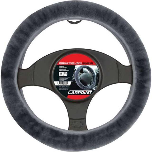 Carpoint Rattskydd Morkgrå fårskinn