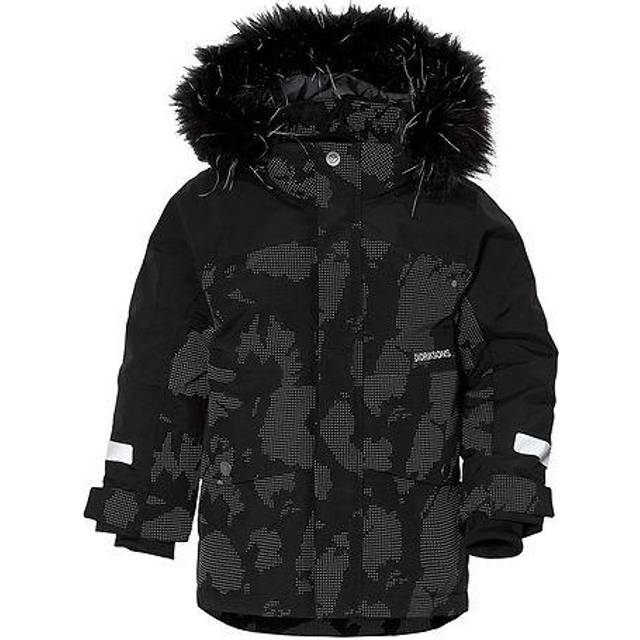 Didriksons Kids' Bjärven Special Edition Parka Island Print Reflex, 90
